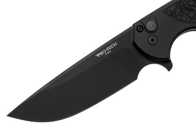 Afbeelding voor Pro-Tech Mordax MX106-NEXUS, Black DLC CPM MagnaCut, Textured Black Aluminum zakmes