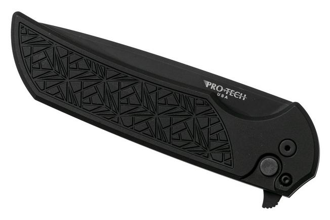 Afbeelding voor Pro-Tech Mordax MX106-NEXUS, Black DLC CPM MagnaCut, Textured Black Aluminum zakmes
