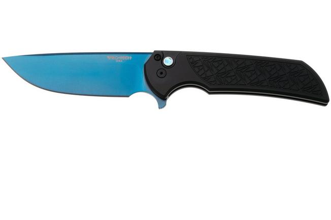 Afbeelding voor Pro-Tech Mordax MX106-SB-NEXUS, Sapphire Blue PVD CPM MagnaCut, Textured Black Aluminum zakmes