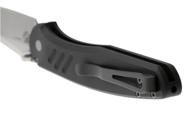 Afbeelding voor Pro-Tech Avalaon Peace Neighbor Design PN1101 Stonewashed MagnaCut, Textured Black Aluminium, zakmes, Shawn Ashmore design 