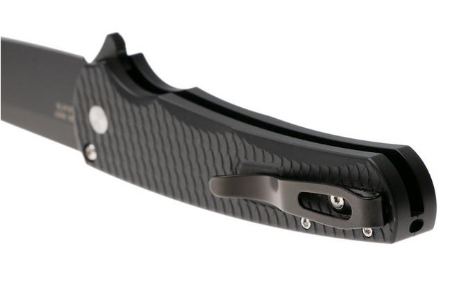 Afbeelding voor Pro-Tech Malibu 2026 Shot Show Exclusive, Mosaic Pin Button, SHOT26-MALIBU-1 DLC MagnaCut Reverse Tanto, Black Dragon Scale Aluminium, zakmes