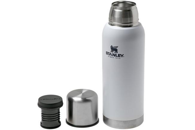 Stanley The Stainless Steel Vacuum Bottle 1L, white, thermos