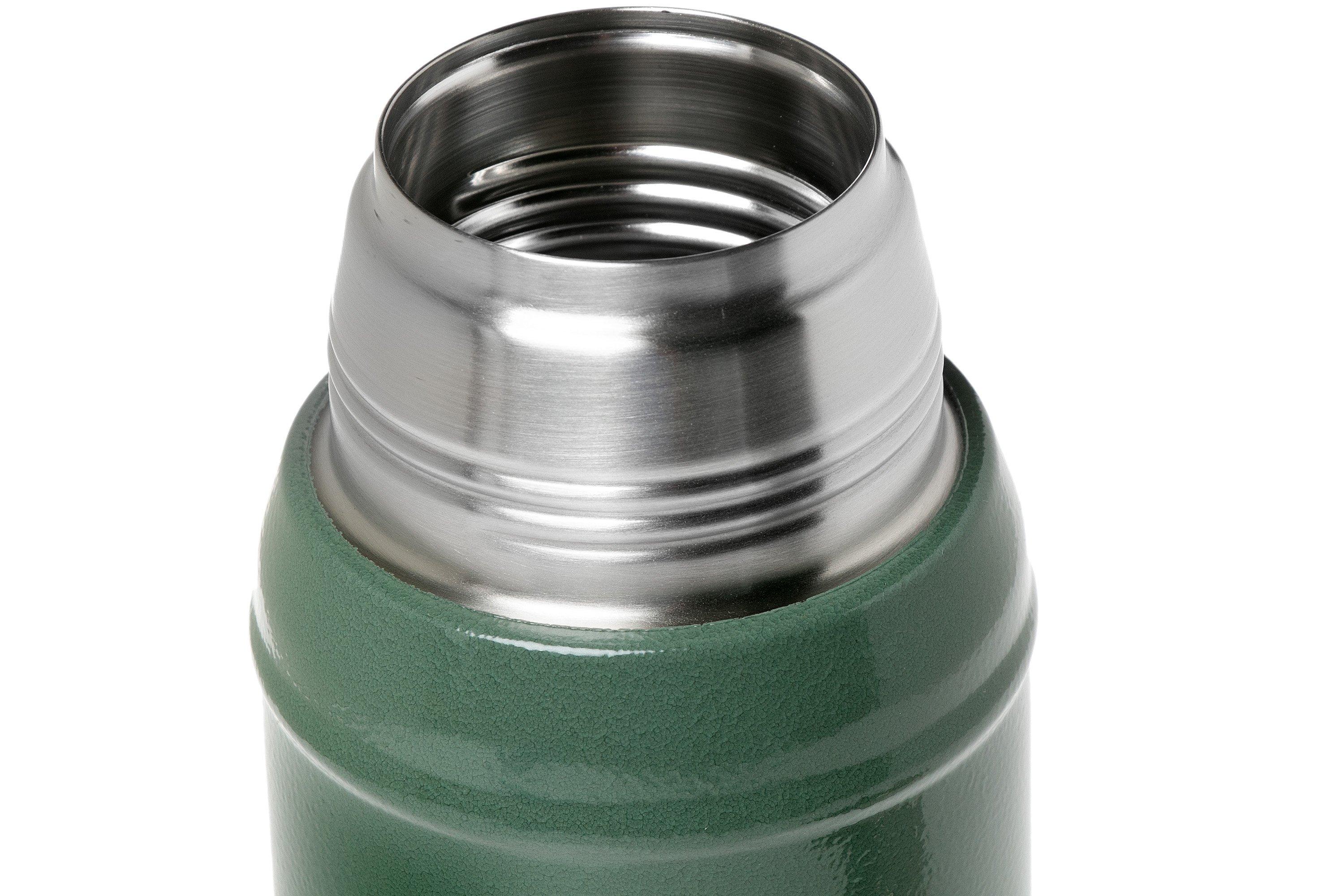 Stanley Termo Clásico de Acero Inoxidable 750ml Verde Hammertone.