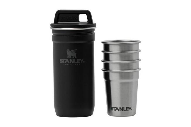 [STANLEY] Stanley Adventure Flask/Shot Glass Gift Set Black Camping Supplies