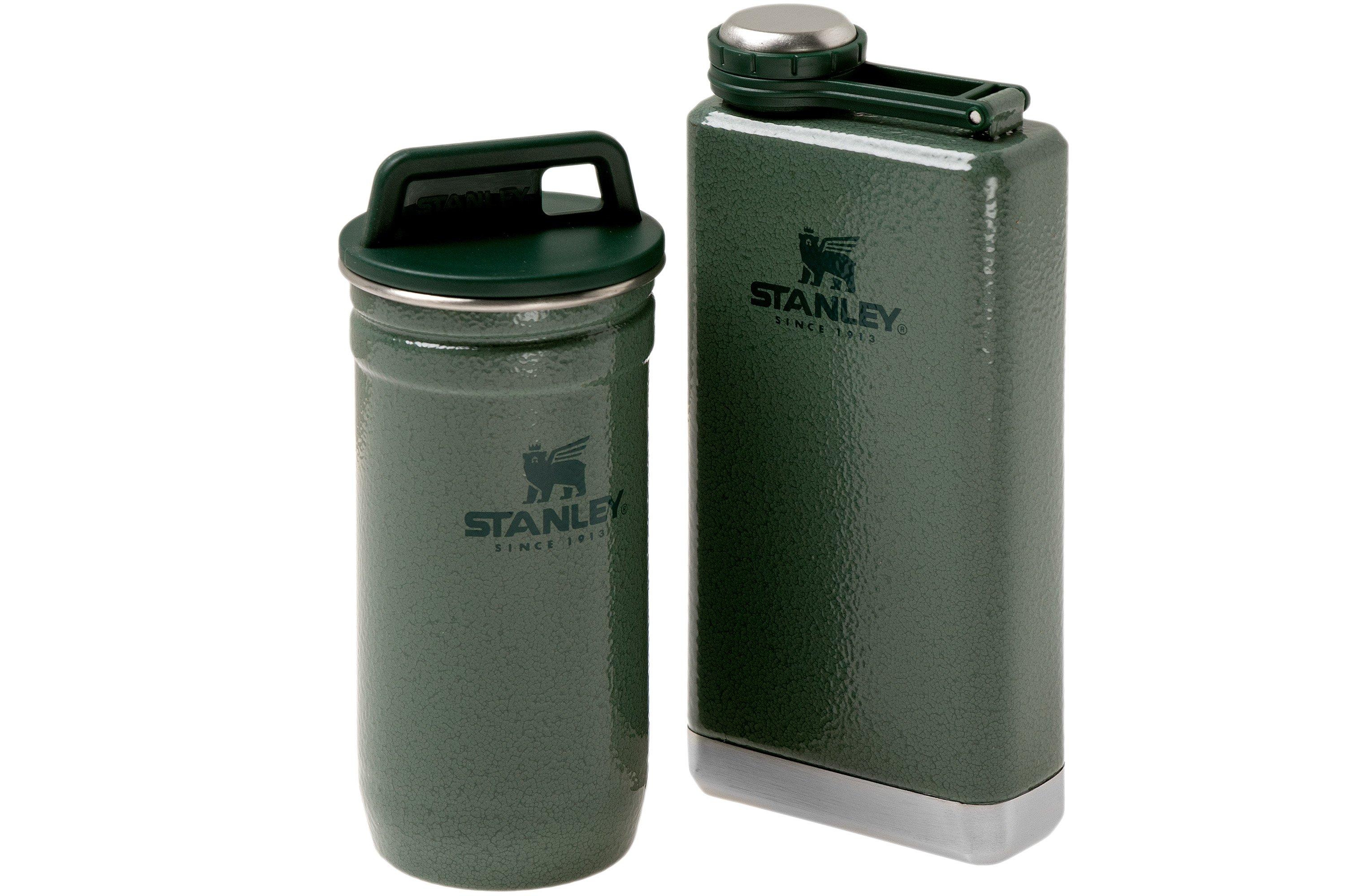 Stanley Adventure Shot Glass Set + Flask Hammertone Green