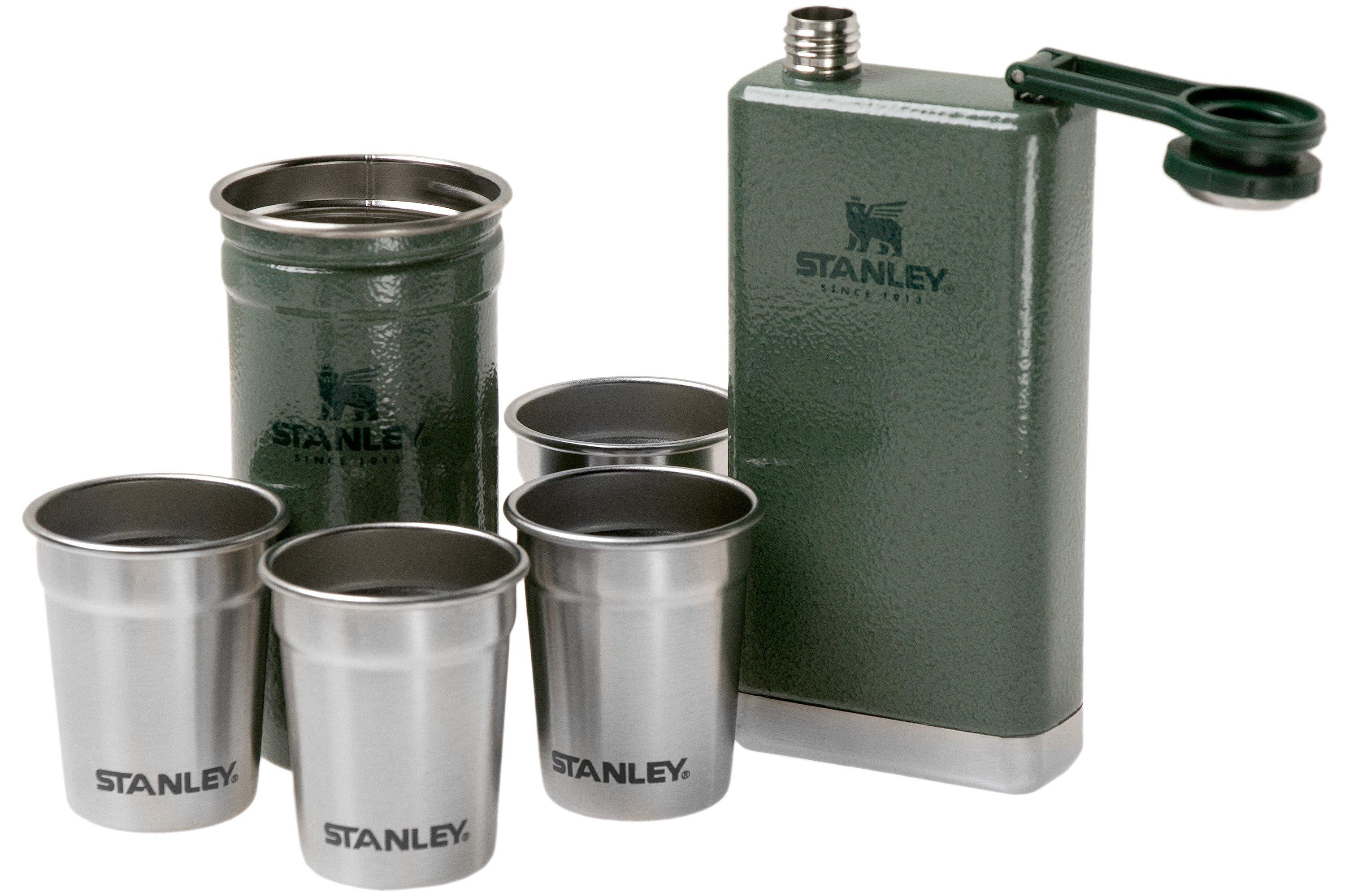 Stanley Adventure Stainless Steel Shot Glass + Flask Set