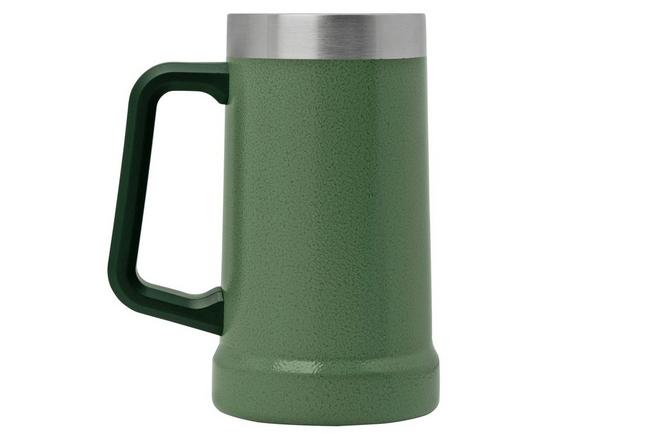 Stanley The Big Grip Beer Stein 10-02874-033 Hammertone Green