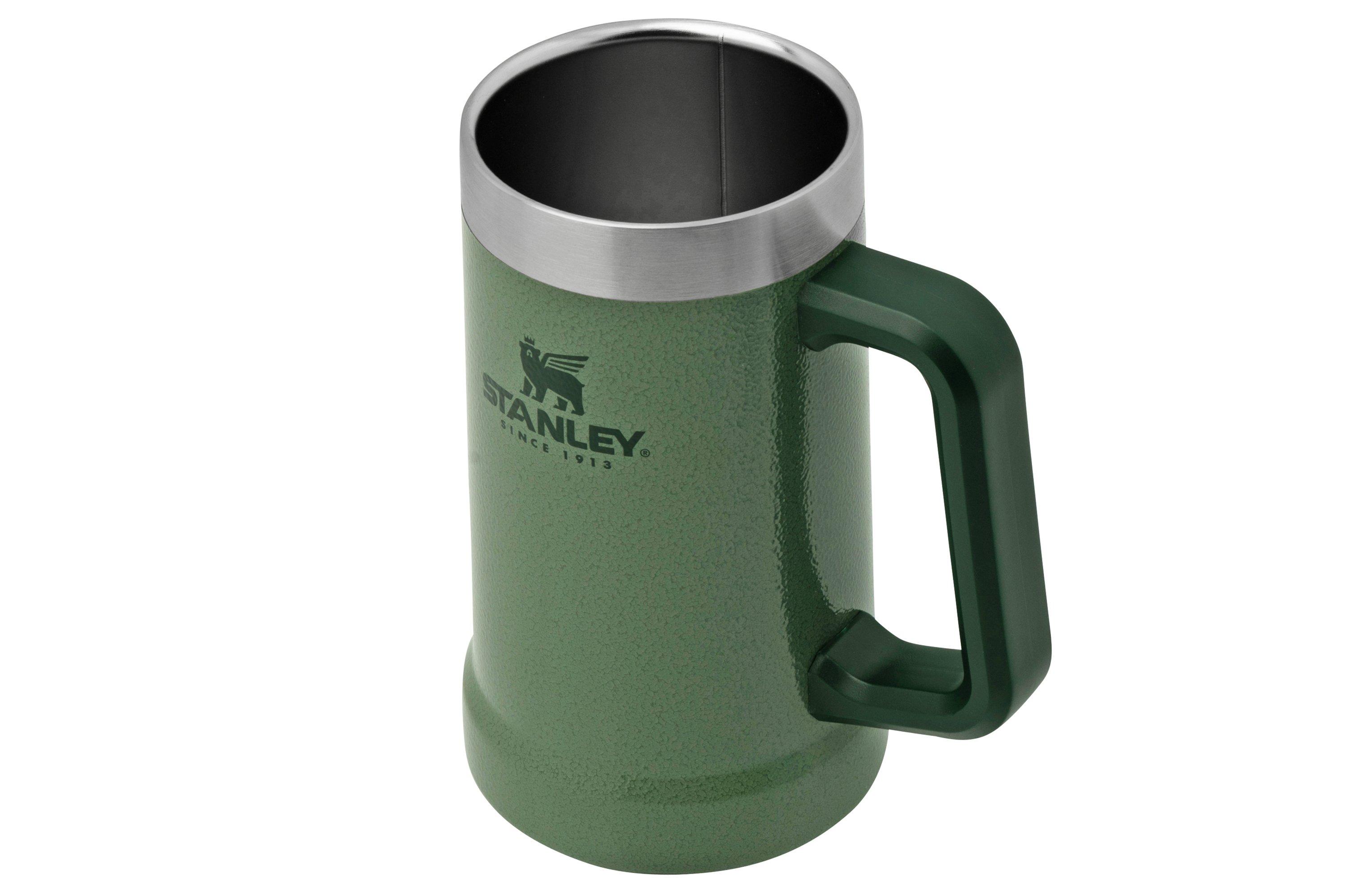 WORK 'n MORE - STANLEY ADVENTURE BIG GRIP BEER STEIN 24OZ - GREEN