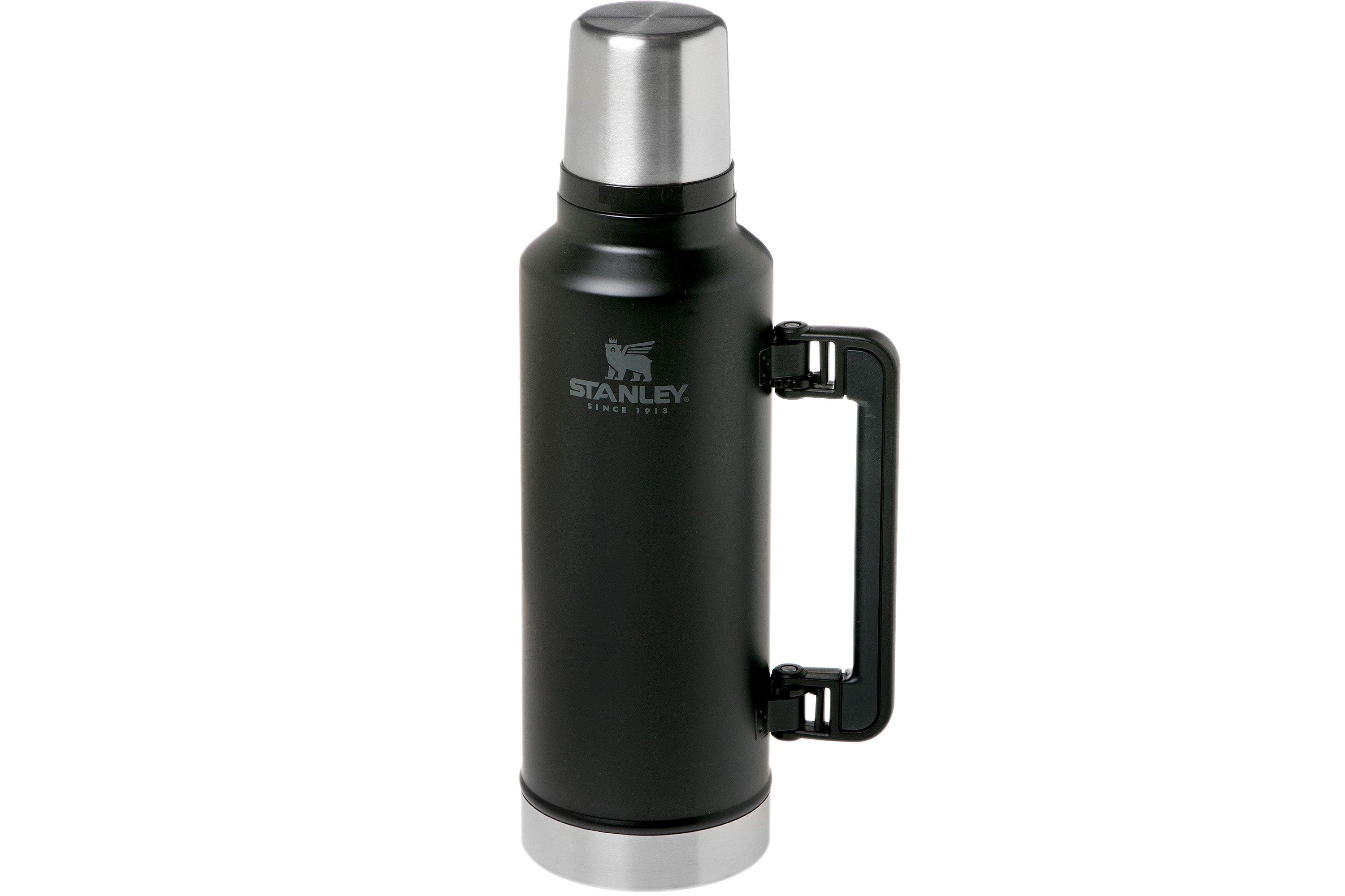 1.0L 1.4L 1.9 LITRESTANLEY FLASK VACUUM BOTTLE CLASSIC DRINKS THERMOS GREEN 