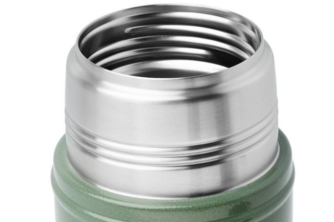 Afbeelding voor Stanley The Legendary Food Jar 24oz, Hammertone Green 10-07936-003 voedselcontainer met schroefdeksel en beker, 700 ml