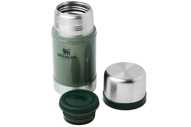 Afbeelding voor Stanley The Legendary Food Jar 24oz, Hammertone Green 10-07936-003 voedselcontainer met schroefdeksel en beker, 700 ml