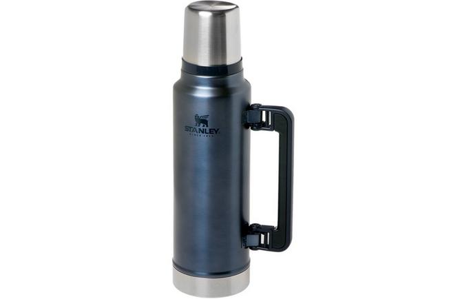 Stanley Classic Legendary Thermos 1L - Maintient la Température 24h  (Chaud/Froid) - Bouteille Isotherme - Sans BPA - Gourde Isotherme 1L en  Acier