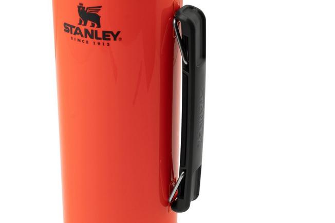 Stanley outdoor Bouteille isotherme legendary 1l orange en acier inoxydable