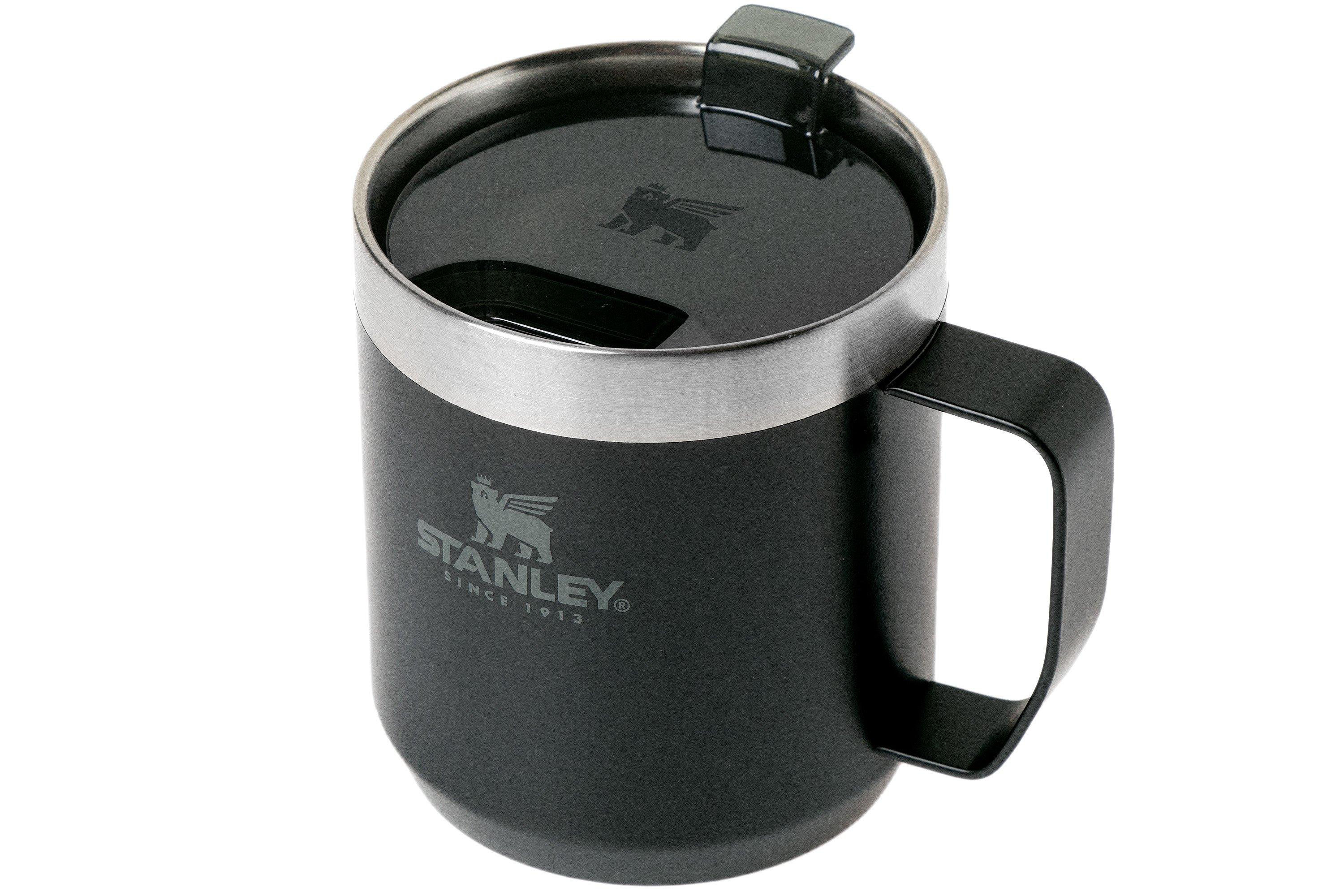 Stanley Mug With Handle Stanley The Legendary Camp mug 350 ml - Matte Black | Advantageously  shopping at Knivesandtools.co.uk