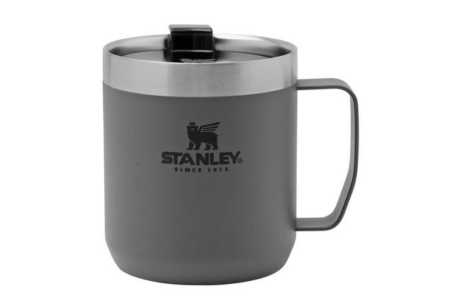 Stanley Classic Legendary Camp Mug 12oz Hammertone Silver