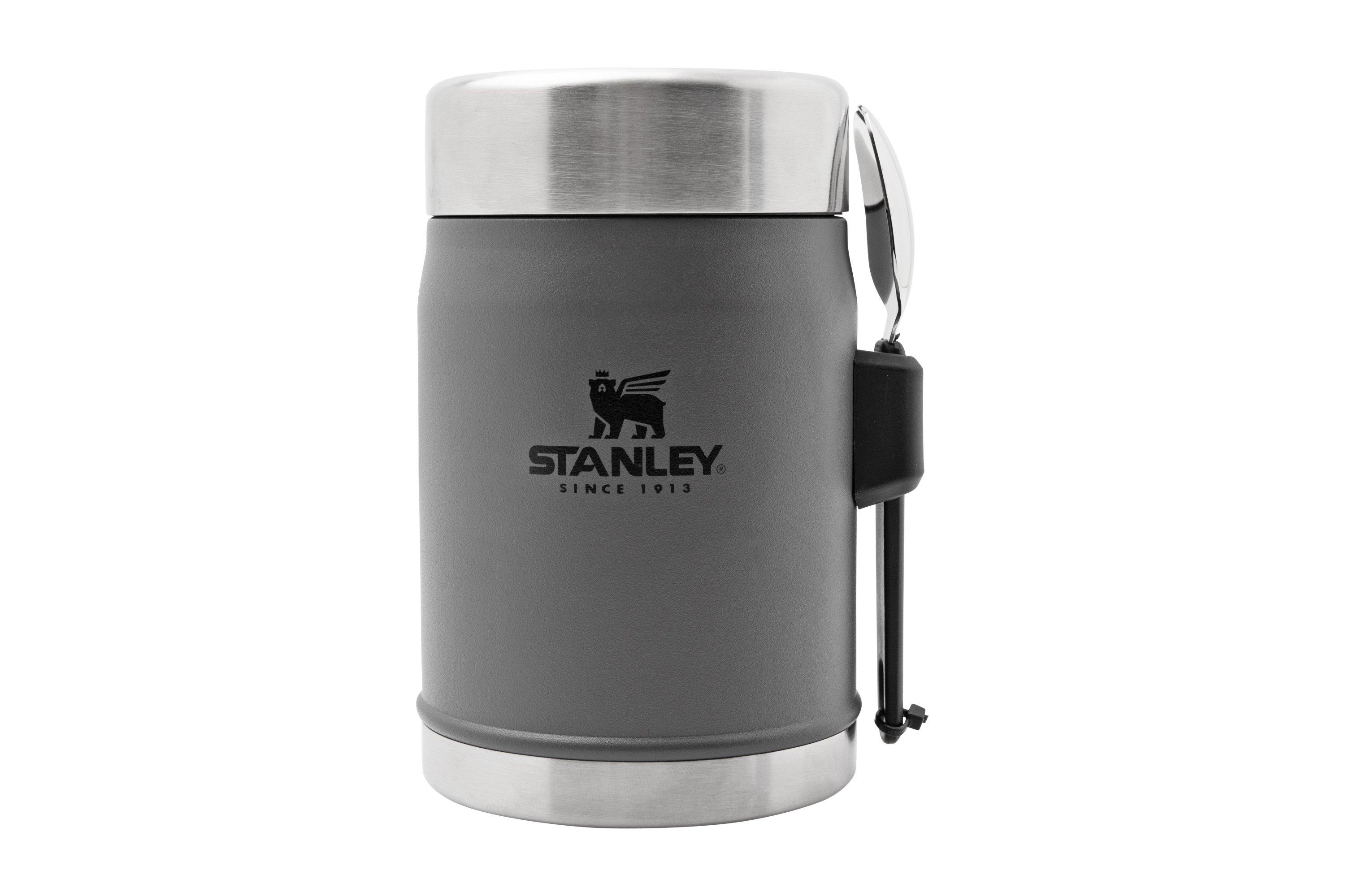 Stanley The Legendary Classic Food Jar 400 mL, Hammertone Lake, lunch box +  spork