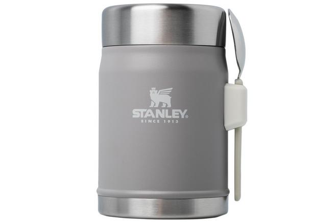 Afbeelding voor Stanley The Legendary Food Jar + Spork 2.0 14oz, Ash 10-09382-111 voedselcontainer met schroefdeksel, 400 ml