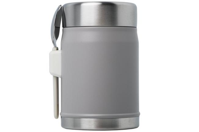 Afbeelding voor Stanley The Legendary Food Jar + Spork 2.0 14oz, Ash 10-09382-111 voedselcontainer met schroefdeksel, 400 ml