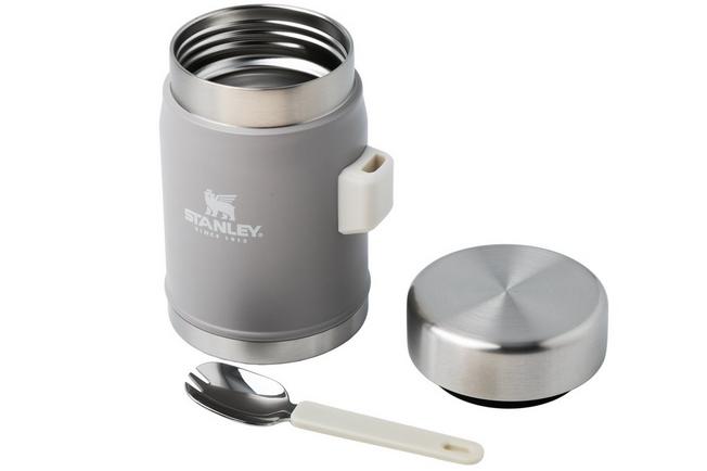 Afbeelding voor Stanley The Legendary Food Jar + Spork 2.0 14oz, Ash 10-09382-111 voedselcontainer met schroefdeksel, 400 ml
