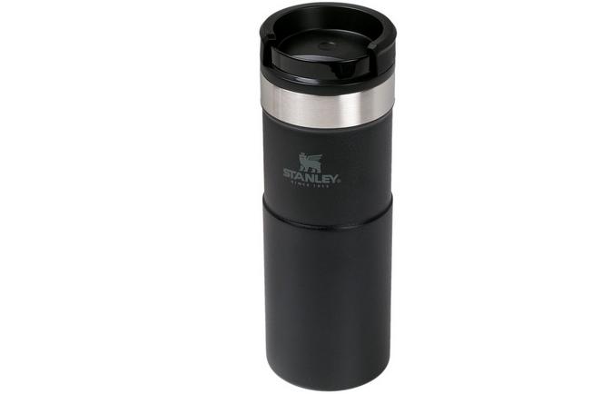 Stanley The NeverLeak Travel Mug 470 ml, matte black, thermos bottle