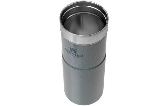 Stanley The NeverLeak Travel Mug 470 ml, matte black, thermos bottle