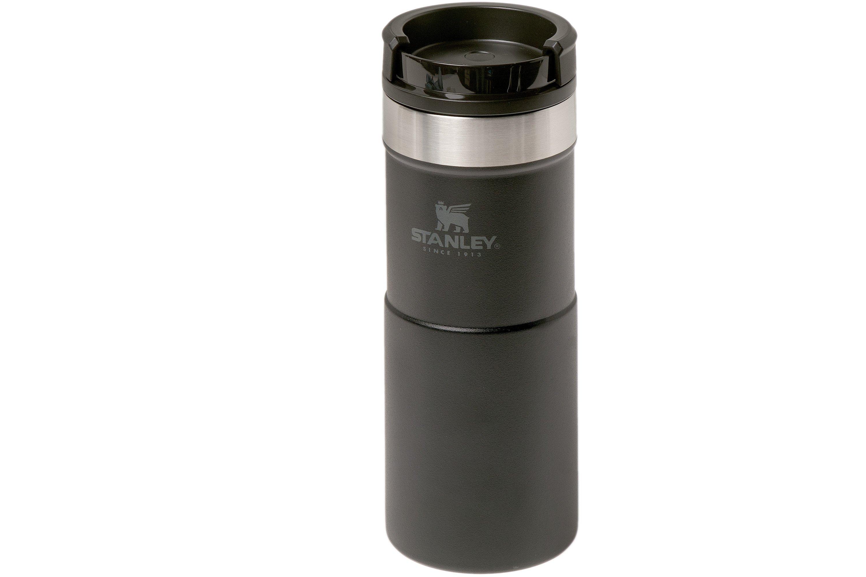 Stanley The NeverLeak Travel Mug, 350 ml, black, thermos flask