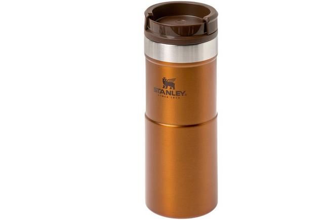 Stanley The NeverLeak Travel Mug, 350 ml, bronze, thermos flask