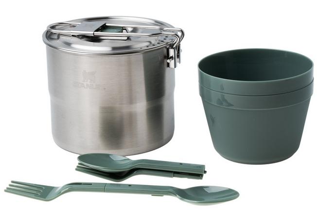 Afbeelding voor Stanley The Wildfare Go Two Bowl Cookset 10-09997-020, Shale / Charcoal, kookset, 1.1L 