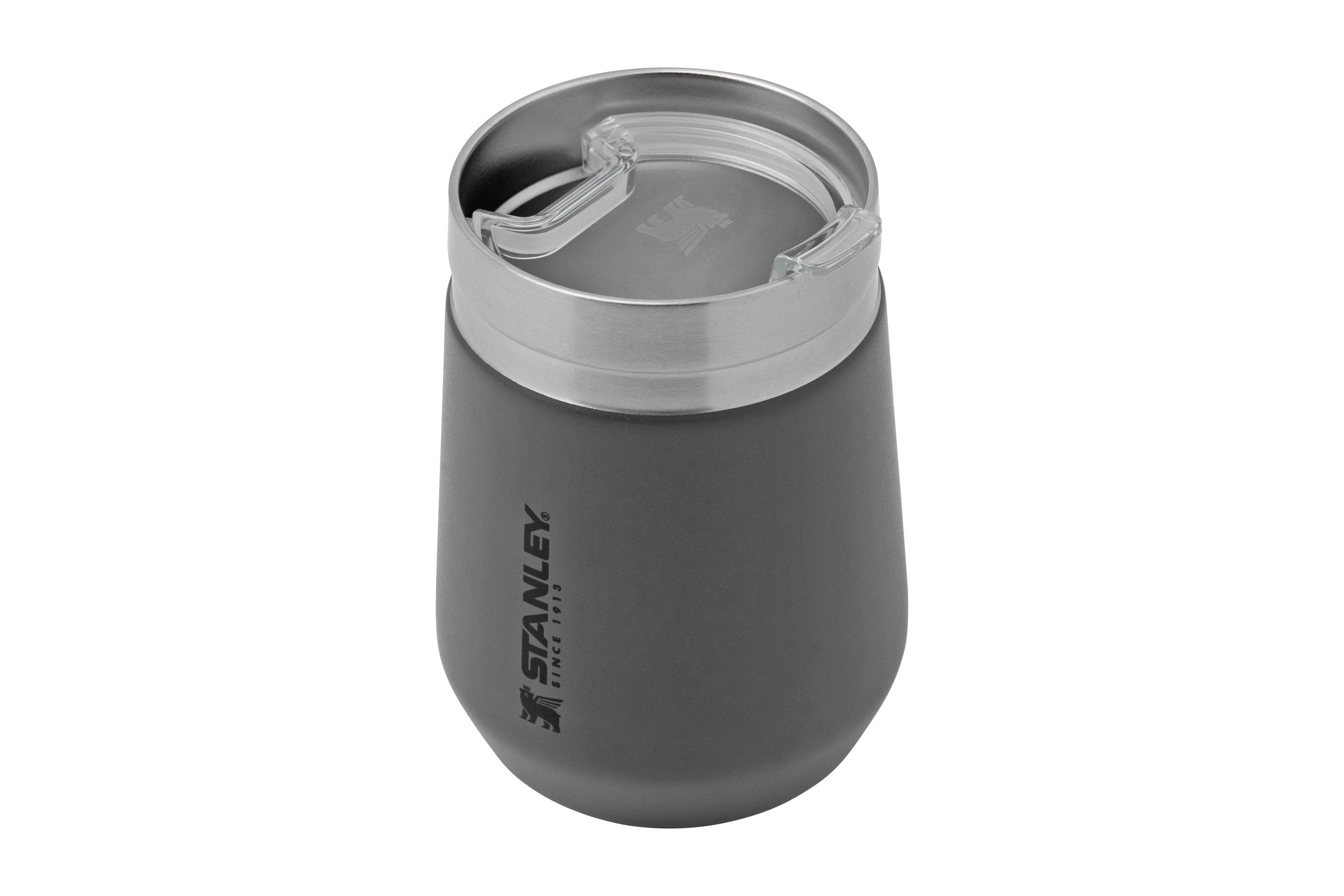 VASO STANLEY EVERYDAY GO TUMBLER 290ML ACERO C/TAPA