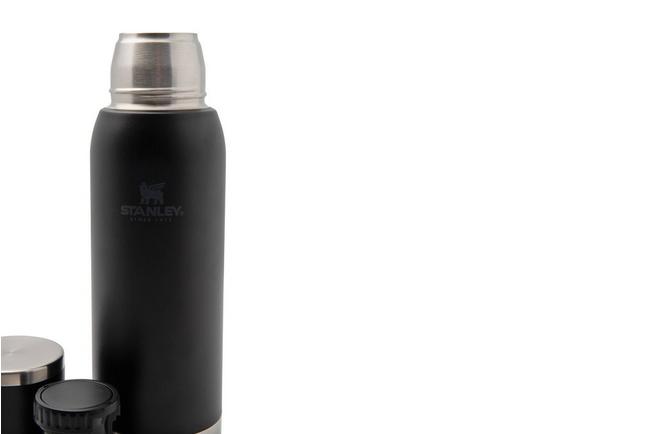 Black Thermos Bottle