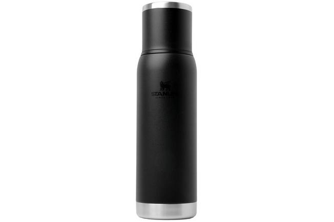 Afbeelding voor Stanley The Adventure To-Go Bottle 2.0 1.1QT, Black 10-10819-0087 thermosfles met schenkdop en drinkbeker, 1L 