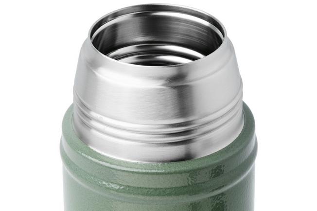 Afbeelding voor Stanley The Legendary Classic Bottle 20oz, Hammertone Green 10-11345-042 thermosfles met schenkdop en drinkbeker, 590 ml
