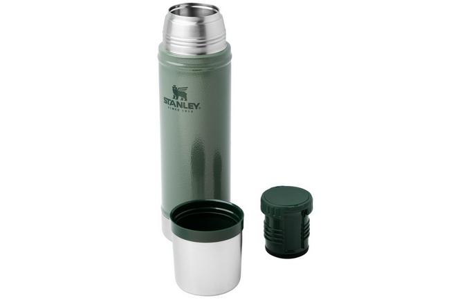Afbeelding voor Stanley The Legendary Classic Bottle 20oz, Hammertone Green 10-11345-042 thermosfles met schenkdop en drinkbeker, 590 ml