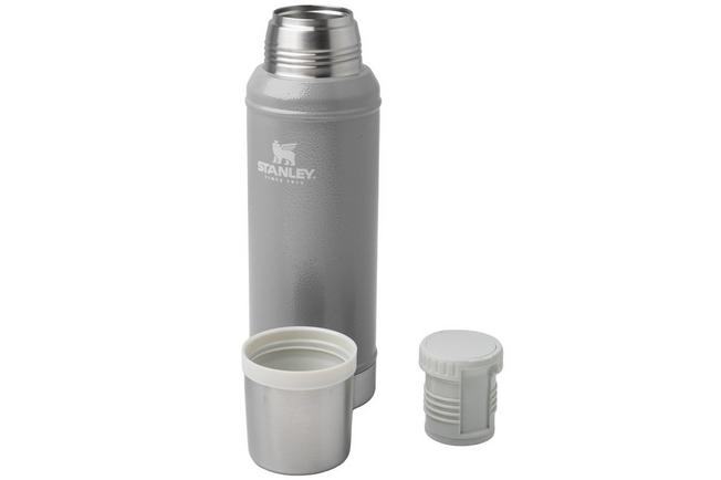 Afbeelding voor Stanley The Legendary Classic Bottle 1QT, Hammertone Ash 10-11346-0149 thermosfles met schenkdop en drinkbeker, 940 ml