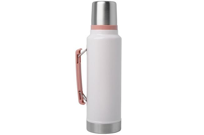 Afbeelding voor Stanley The Legendary Classic Bottle 1.5QT, Hammertone Rose Quartz 10-11347-0335 thermosfles met schenkdop en drinkbeker, 1.4L