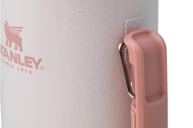 Afbeelding voor Stanley The Legendary Classic Bottle 1.5QT, Hammertone Rose Quartz 10-11347-0335 thermosfles met schenkdop en drinkbeker, 1.4L