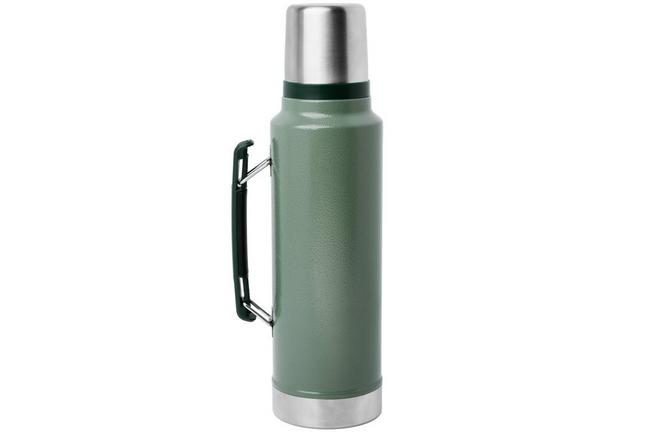 Afbeelding voor Stanley The Legendary Classic Bottle 1.5QT, Hammertone Green 10-11347-119 thermosfles met schenkdop en drinkbeker, 1.4L
