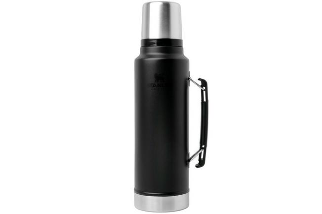 Afbeelding voor Stanley The Legendary Classic Bottle 2.0 1.5QT, Black 10-11347-121 thermosfles met schenkdop en drinkbeker, 1.4L