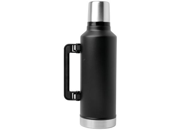 Afbeelding voor Stanley The Legendary Classic Bottle 2.0 2.5QT, Black 10-11349-0017 thermosfles met schenkdop en drinkbeker, 2.3L