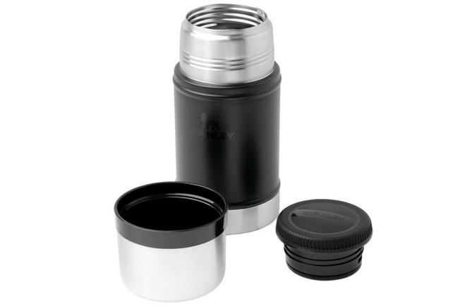 Afbeelding voor Stanley The Legendary Food Jar 2.0 24oz, Black 10-11350-0031 voedselcontainer met schroefdeksel en beker, 700 ml
