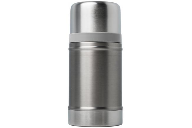 Afbeelding voor Stanley The Legendary Food Jar 24oz, Stainless Steel Ash 10-11350-0033 voedselcontainer met schroefdeksel en beker, 700 ml