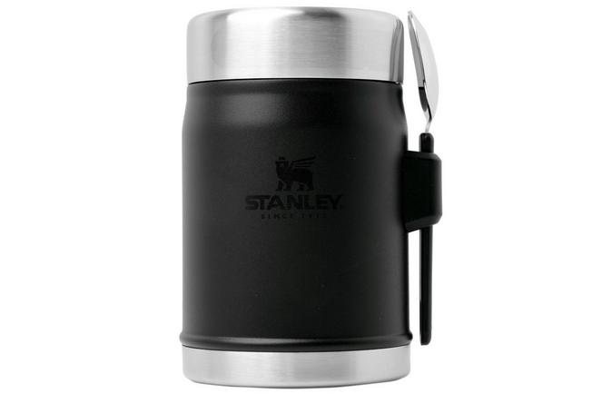 Afbeelding voor Stanley The Legendary Food Jar + Spork 2.0 14oz, Black 10-11353-0105 voedselcontainer met schroefdeksel, 400 ml