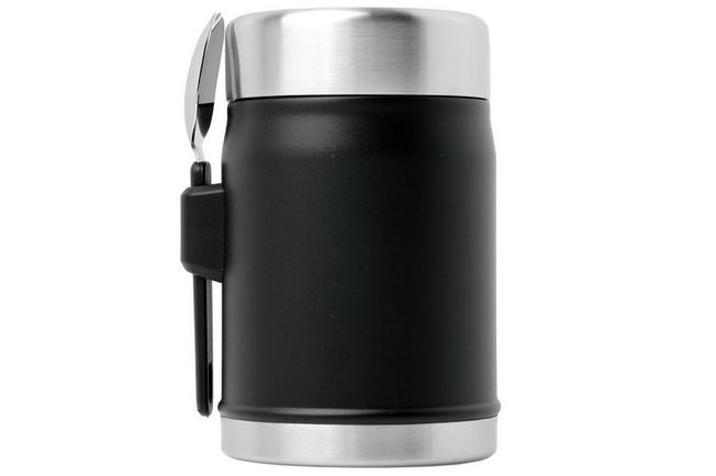 Afbeelding voor Stanley The Legendary Food Jar + Spork 2.0 14oz, Black 10-11353-0105 voedselcontainer met schroefdeksel, 400 ml
