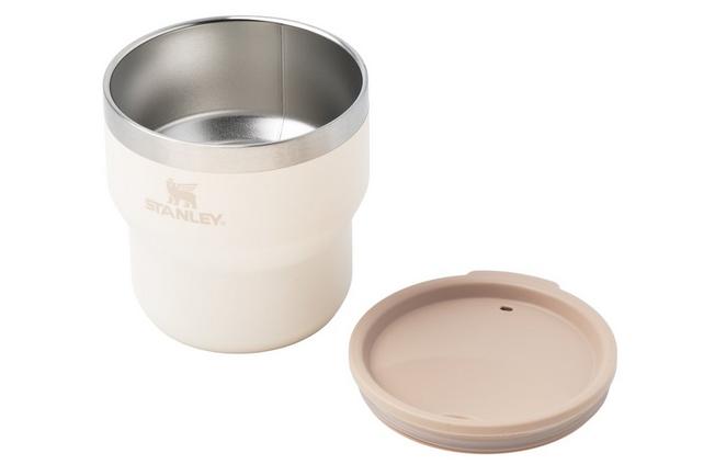 Afbeelding voor Stanley The Stay Hot Stacking Camp Cup 10oz, Cream 10-12078-0035 stapelbare thermosbeker met deksel, 300 ml