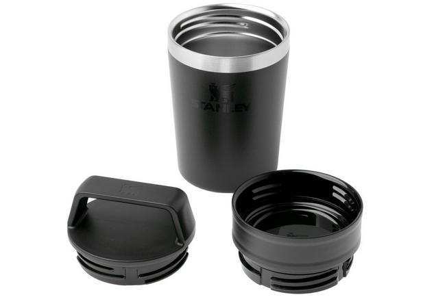 Afbeelding voor Stanley The Café-To-Go Travel Mug 2.0 8oz, Black 10-12079-014 thermosbeker met draai- en drinkdeksel, 230 ml