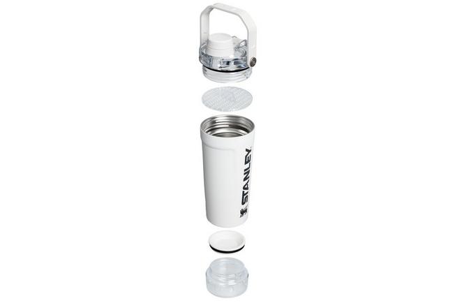 Image for Stanley The Vitalize Shaker 20oz, Chalk 10-13007-023 insulated shaker with detachable base, 590 ml