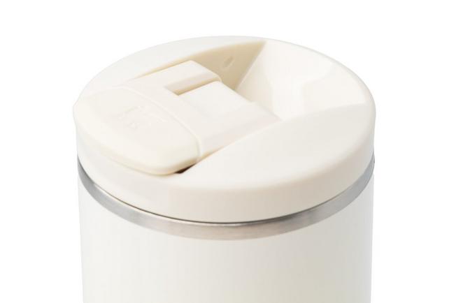 Afbeelding voor Stanley The Transit Fliptop Mug 20oz, Cream Gloss 10-13061-013 thermosbeker met flipdop, 590 ml