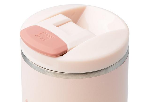Afbeelding voor Stanley The Transit Fliptop Mug 20oz, Rose Quartz 10-13061-014 thermosbeker met flipdop, 590 ml 