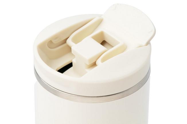 Afbeelding voor Stanley The Transit Fliptop Mug 12oz, Cream Gloss 10-13063-013 thermosbeker met flipdop, 350 ml