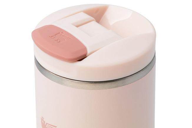Afbeelding voor Stanley The Transit Fliptop Mug 12oz, Rose Quartz 10-13063-014 thermosbeker met flipdop, 350 ml 